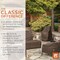 Classic Accessories Madrona Waterproof Bar Height Chair Cover 26 Inch, Dark Cocoa 56-315-016601-RT - alternate 6